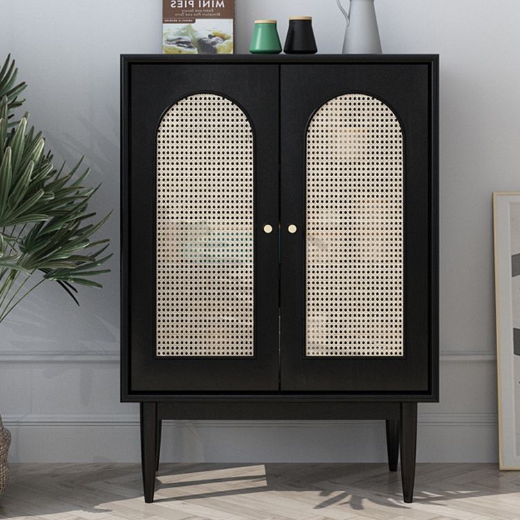 15.75"W Sideboard Contemporary Style Solid Wood Dining Server for Living Room Kitchen Clearhalo 'buffet_sideboard' 'Buffets & Sideboards' 'furn' 'furn_buffet_sideboard' 'Furniture' 'Kitchen & Dining Furniture' 1200x1200_f79f1f50-a212-4180-b613-d73efbf38b64