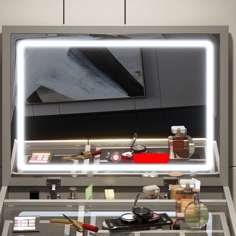 Tocador contemporáneo de la habitación del espejo del espejo del espejo del vidrio