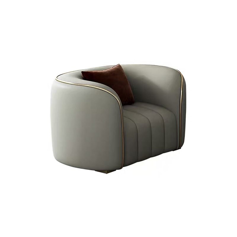 Sofá de cuero de estilo moderno