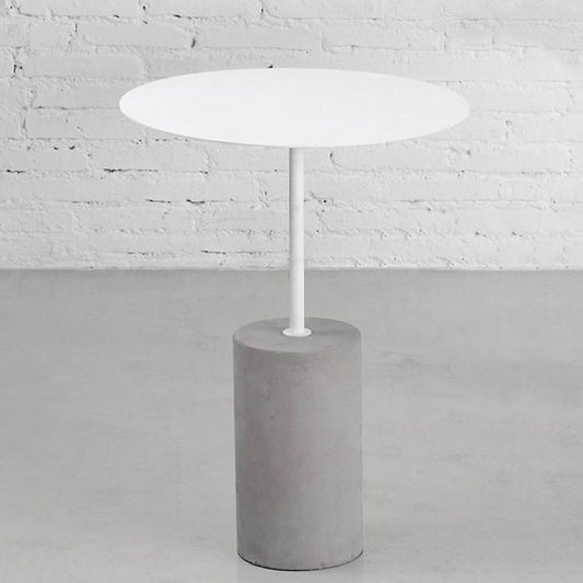 Nessun tavolo finale angosciante imposta il moderno tavolo finale del piedistallo rotondo