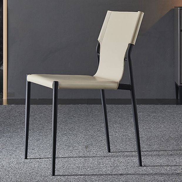 Industrial Chairs Dining Armless Chairs for Kitchen with Metal Legs Clearhalo 'Dining Chairs' 'Dining Tables & Seating' 'dining_chair' 'furn' 'furn_dining_chair' 'Furniture' 'furniture_dining_chair' 'Kitchen & Dining Furniture' 1200x1200_f7a456b9-000f-4f5e-8c76-3558b5bdf201