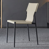 Industrial Chairs Dining Armless Chairs for Kitchen with Metal Legs Clearhalo 'Dining Chairs' 'Dining Tables & Seating' 'dining_chair' 'furn' 'furn_dining_chair' 'Furniture' 'furniture_dining_chair' 'Kitchen & Dining Furniture' 1200x1200_f7a456b9-000f-4f5e-8c76-3558b5bdf201