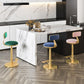 Indoor Footrest Counter Chair Adjustable Height Metal Swivel Counter Bar Stool Clearhalo 'Bar Furniture' 'Bar Stools' 'bar_stools' 'furn' 'furn_bar_stools' 'Furniture' 'furniture_bar_stools' 'Kitchen & Dining Furniture' 1200x1200_f7a60e53-8802-438a-99b2-0fa738d1617b
