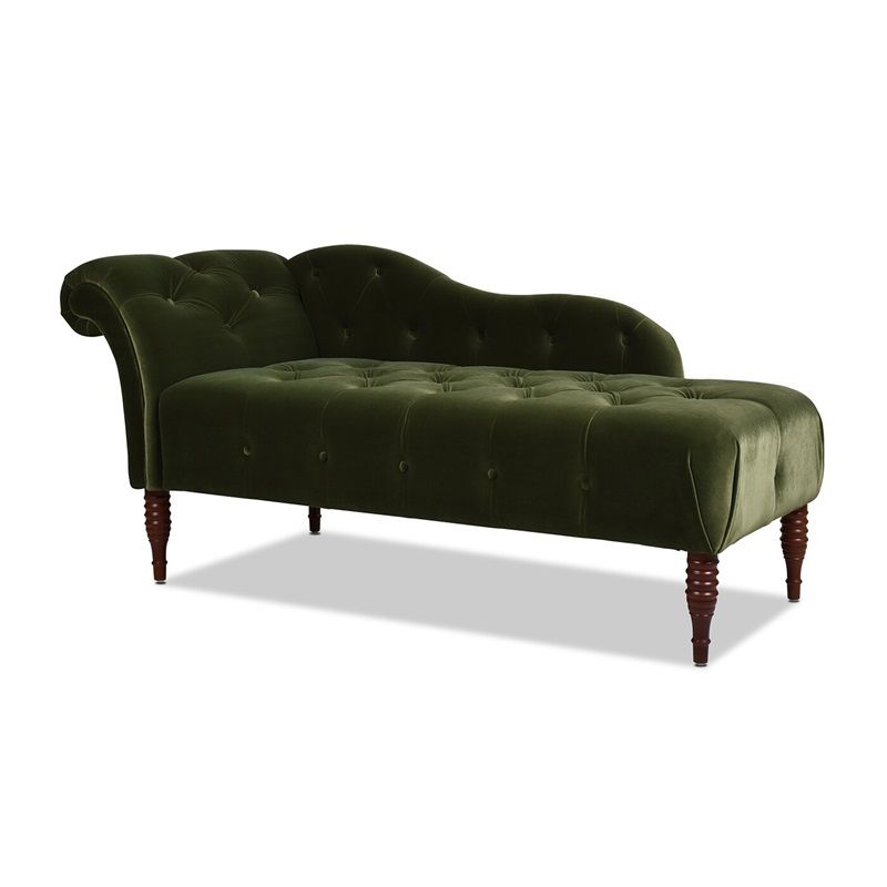 Velvet Rolled Arms Chaise Luxury Solid Wood Chaise for Living Room Clearhalo 'Chairs & Seating' 'Chaise Lounge' 'chaise_lounge' 'furn' 'furn_chaise_lounge' 'Furniture' 'Living Room Furniture' 1200x1200_f7a847db-89ca-42c4-8739-79562b411d2c