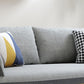 Fabric Grey 3-seat Square Arm Sofa Nordic with 2 Pillows Loveseat Clearhalo 'furn' 'furn_sofas' 'Furniture' 'furniture_sofas' 'kitchen' 'kitchen_sofas' 'Living Room Furniture' 'Sofa' 'sofas' 1200x1200_f7aa7bbe-f2a9-445d-8083-cbf8c98a18ff