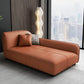 Modern Faux Leather Chaise Living Room Upholstered Chaise Lounge