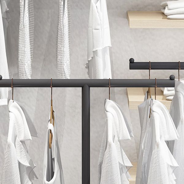 Léchangle de manteau de manteau rond rond rack de manteau en métal libre debout