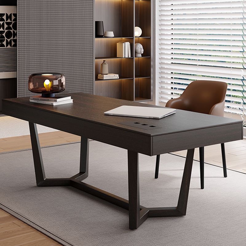 Bureau de bureau en bois contemporain Desk Reckord