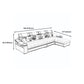 106.3"D x 57"W x 35.43"H Sloped Arm Sectionals, Modern High Back Sofa with Storage Clearhalo 'furn' 'furn_sectionals' 'Furniture' 'furniture_sectionals' 'kitchen' 'kitchen_sectionals' 'Living Room Furniture' 'Sectionals' 1200x1200_f7b4a264-9a62-4028-915e-efa16447e31b