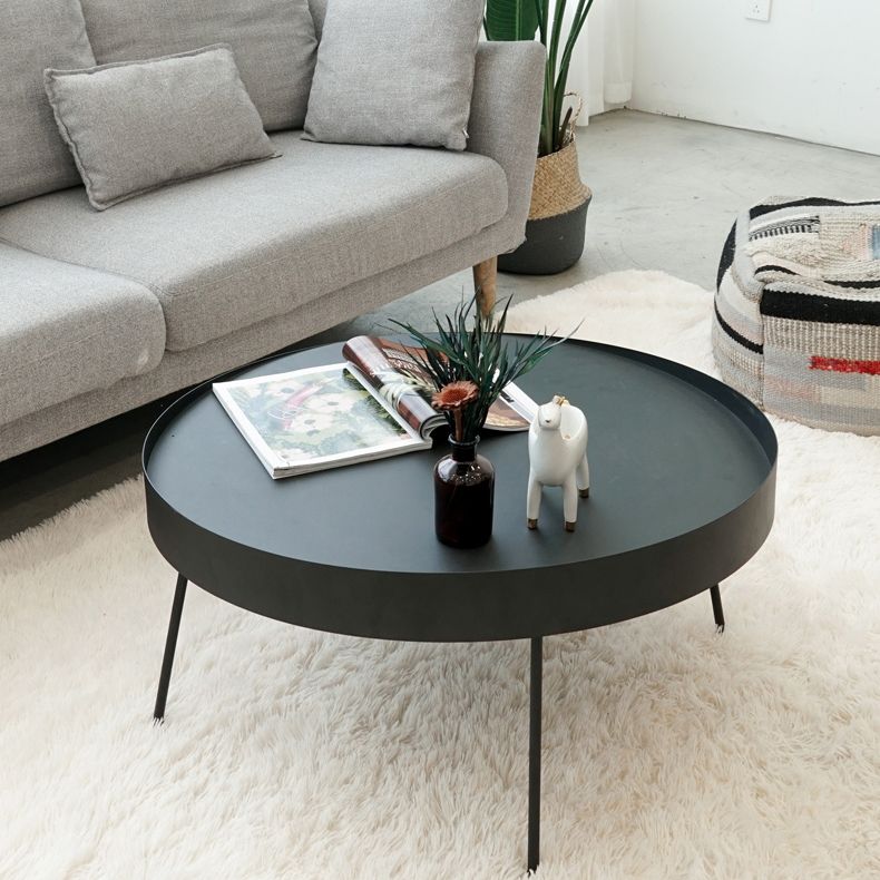 Geometric Metal Coffee Table Modern 4 Legs 15.7''/23.6''/31.5'' Cocktail Table Clearhalo 'Coffee & Accent Tables' 'Coffee Tables' 'coffee_tables' 'furn' 'furn_coffee_tables' 'Furniture' 'furniture_coffee_tables' 'Living Room Furniture' 1200x1200_f7b592f8-1070-464f-9667-b549008cbd1b