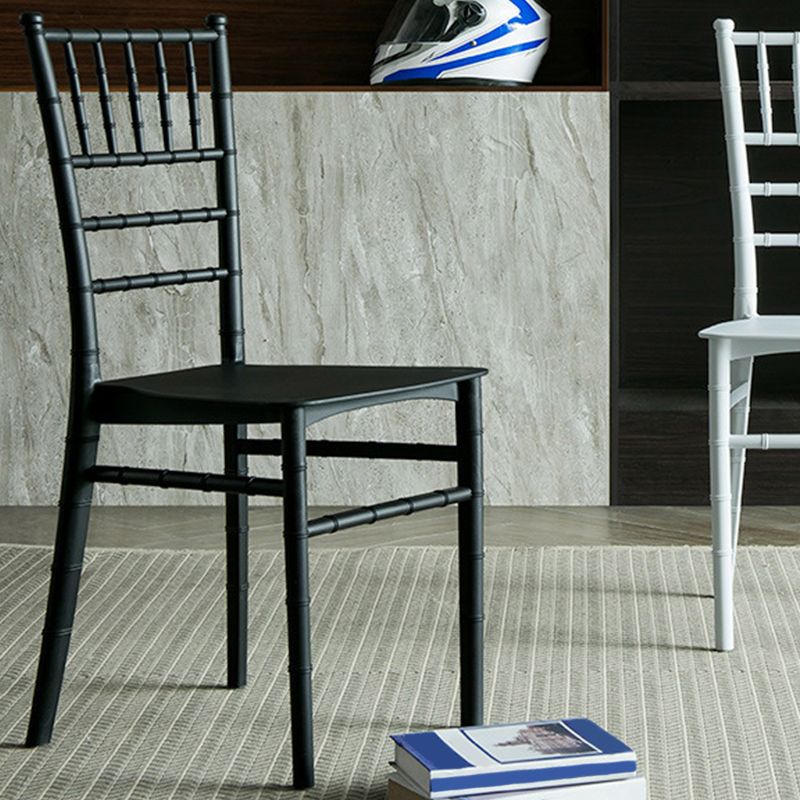 Chaises latérales de salle à manger sans bras de cuisine glam chaises latérales