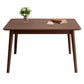 Rectangle Wood Dining Table Modern Rubber Wood Table in Nature/Walnut with 4 Legs Clearhalo ' dining_table' 'Dining Tables & Seating' 'Dining Tables' 'furn' 'furn_dining_table' 'Furniture' 'furniture_dining_table' 'Kitchen & Dining Furniture' 'kitchen&dining_furn' 'kitchen' 'kitchen_dining_table' 1200x1200_f7b5b175-1000-473b-901b-acca9aa38483