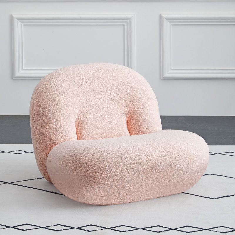 Sedia a bracciole in lana 31.49 "l x 27.55" w x 26.77 "H sedia a braccio per soggiorno