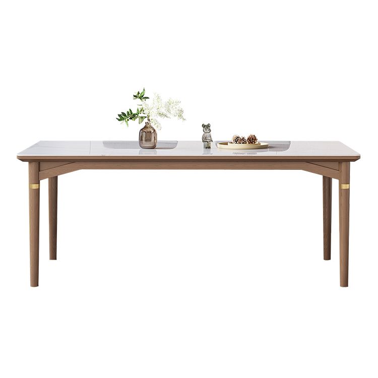1/4/5/6/7 Pieces Table Furniture Set Sintered Stone Dining Room Set with Wooden Legs Clearhalo 'Dining Room Sets' 'Dining Tables & Seating' 'dining_room_set' 'furn' 'furn_dining_room_set' 'Furniture' 'furniture_dining_room_set' 'Kitchen & Dining Furniture' 1200x1200_f7bb70c4-89d4-481c-9b04-dfb7a4365e1a
