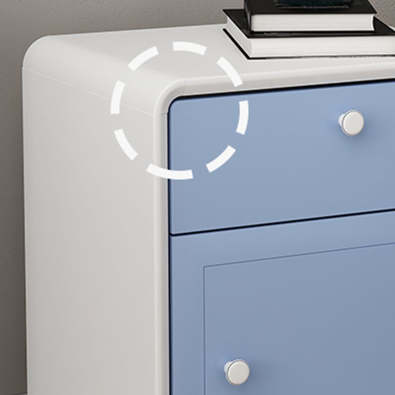 Table nause de chevet en bois massif moderne 1 dessin de la porte côté gauche armoire de porte de porte