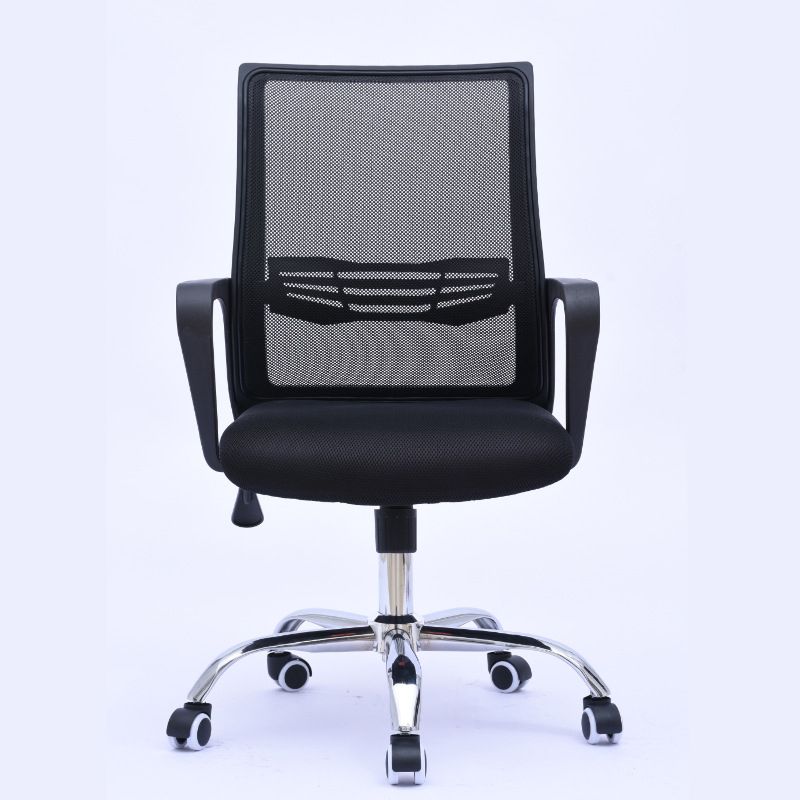 Modern Wheels Arm Chair Microfiber Conference Mid-Back Swivel Chair Clearhalo 'furn' 'furn_office_chair' 'Furniture' 'Office Chairs' 'Office Furniture' 'office_chair' 1200x1200_f7befa3b-3e43-4647-97af-b21a6329d5db
