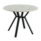 Round Marble White Dining Table Simplicity 4 Legs Table for Dining Room Clearhalo ' dining_table' 'Dining Tables & Seating' 'Dining Tables' 'furn' 'furn_dining_table' 'Furniture' 'furniture_dining_table' 'Kitchen & Dining Furniture' 'kitchen&dining_furn' 'kitchen' 'kitchen_dining_table' 1200x1200_f7c783d3-8b7e-46d8-9bce-b675af1515e1