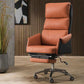 Modern Slide High Back Office Chair Leather Executive Chair with Footrest Clearhalo 'furn' 'furn_office_chair' 'Furniture' 'Office Chairs' 'Office Furniture' 'office_chair' 1200x1200_f7c8d4f1-d867-4fda-b34f-e87e44a81711
