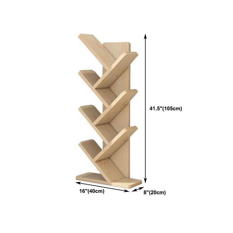 7.87"W Bookshelf Closed Back Contemporary Style Bookcase for Office Home Clearhalo 'Bookcases' 'furn' 'furn_bookcases' 'Furniture' 'Office Furniture' 1200x1200_f7c9274a-200b-4b7b-988e-ec66da987598