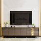 Glam Style Stone TV Stand Enclosed Storage TV Cabinet with 3 Drawers Clearhalo 'furn' 'furn_tv_stands_entertainment_centers' 'Furniture' 'Living Room Furniture' 'TV Stands & Entertainment Centers' 'TV Stands & Media Storage Furniture' 'tv_stands_entertainment_centers' 1200x1200_f7cb6553-a08e-4967-bd65-e53848b3ecde