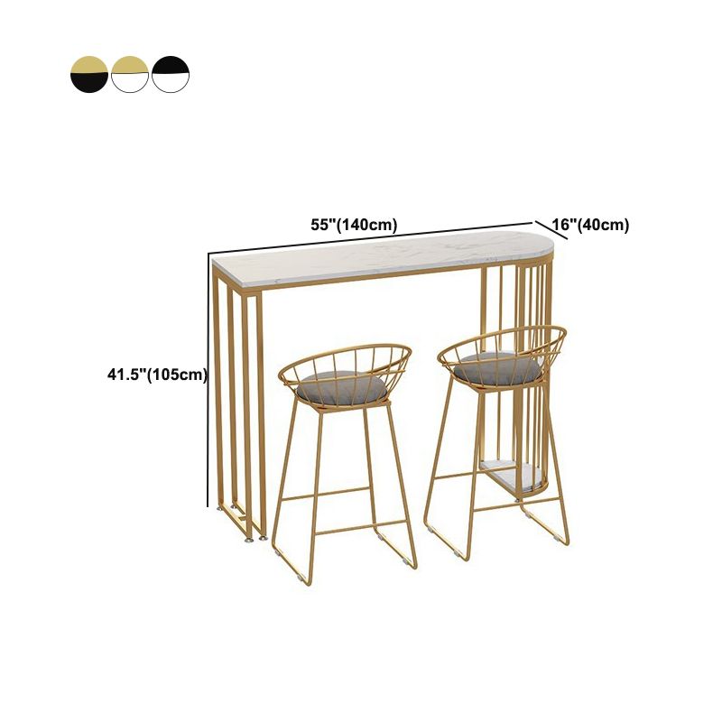 Specialità Tavolo da pub glam barre altezza tavolo da barra da bar per interno