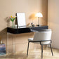 Contemporary Acrylic Vanity Desk 2-Drawer Vanity Dressing Table