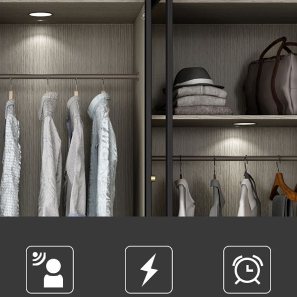 Kleiderschrank im zeitgenössischen Stil grauer Farbglasgarderobe Schrank