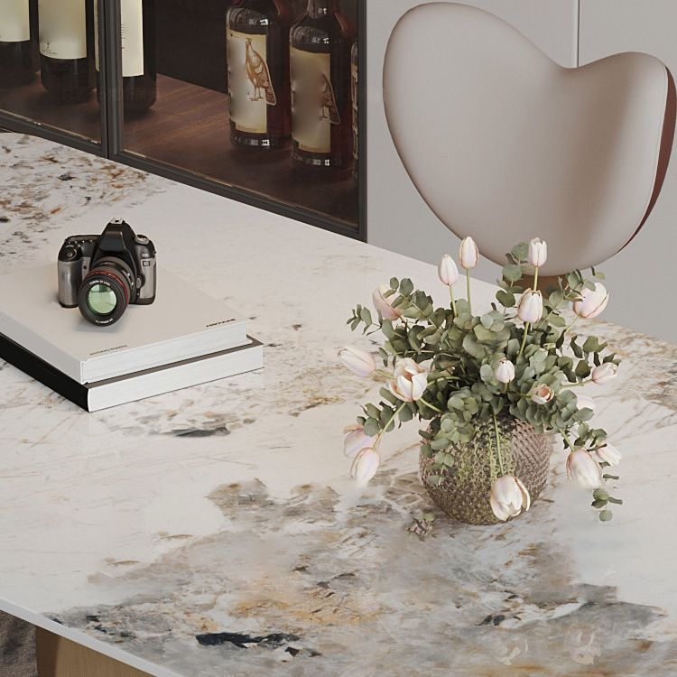 1/2/3/5/7 Pcs Sintered Stone Dining Table Set Dining Table Furniture Clearhalo 'Dining Room Sets' 'Dining Tables & Seating' 'dining_room_set' 'furn' 'furn_dining_room_set' 'Furniture' 'furniture_dining_room_set' 'Kitchen & Dining Furniture' 1200x1200_f7d1b1fe-27bd-4b72-8d00-42722f0f26e3