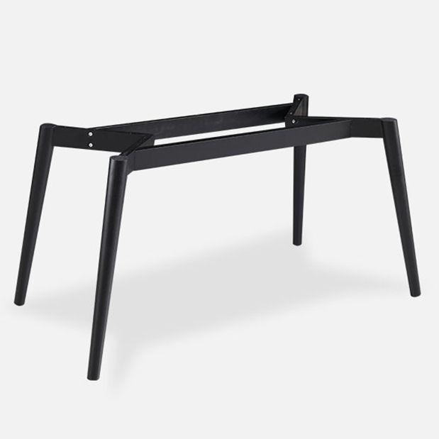 Sintered Stone Dining Table Simplicity Style 4 Legs Carbon Steel Base Rectangle Table for Home Clearhalo ' dining_table' 'Dining Tables & Seating' 'Dining Tables' 'furn' 'furn_dining_table' 'Furniture' 'furniture_dining_table' 'Kitchen & Dining Furniture' 'kitchen&dining_furn' 'kitchen' 'kitchen_dining_table' 1200x1200_f7d22a5b-7b69-4ff2-8098-ce22847973a4