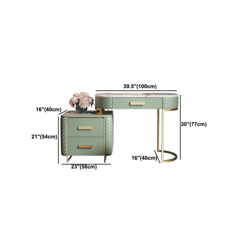 Glam de 3 cajas de tocador de cajas de tocador de tocador