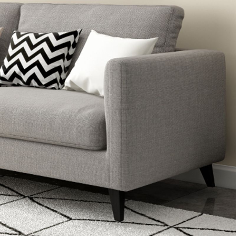 Sofa standard du bras de smoking contemporain pour le salon, appartement