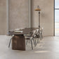 Oval Double Pedestal Modern Dining Table Fixed Table with Pinewood Clearhalo ' dining_table' 'Dining Tables & Seating' 'Dining Tables' 'furn' 'furn_dining_table' 'Furniture' 'furniture_dining_table' 'Kitchen & Dining Furniture' 'kitchen&dining_furn' 'kitchen' 'kitchen_dining_table' 1200x1200_f7e2d2f5-b270-478f-a4b3-4049f51a1086