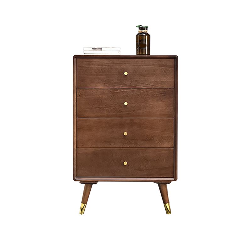 Verticale moderno moderno per la camera da letto per la camera da letto petto in bianco e marrone