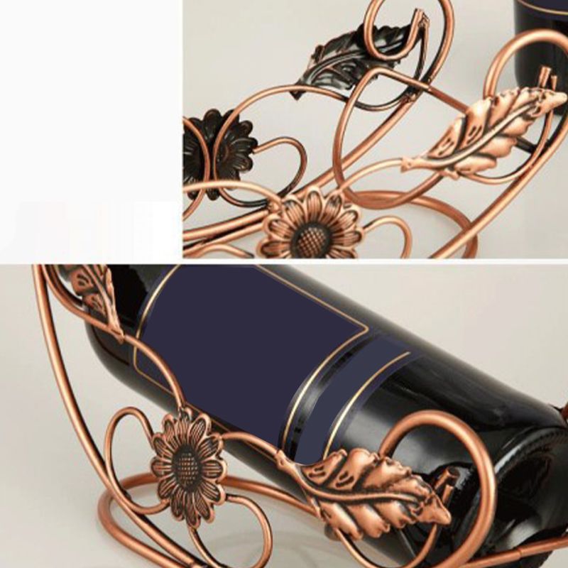 Bottiglia da vino da tavolo e vetro da tavolo da barca in metallo industriale