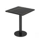Industrial Style Sintered Stone Dinner Room Kitchen Table Black Table with Black Frame Clearhalo ' dining_table' 'Dining Tables & Seating' 'Dining Tables' 'furn' 'furn_dining_table' 'Furniture' 'furniture_dining_table' 'Kitchen & Dining Furniture' 'kitchen&dining_furn' 'kitchen' 'kitchen_dining_table' 1200x1200_f7ea8951-8bf7-405f-8f1a-bcbea5731d3f