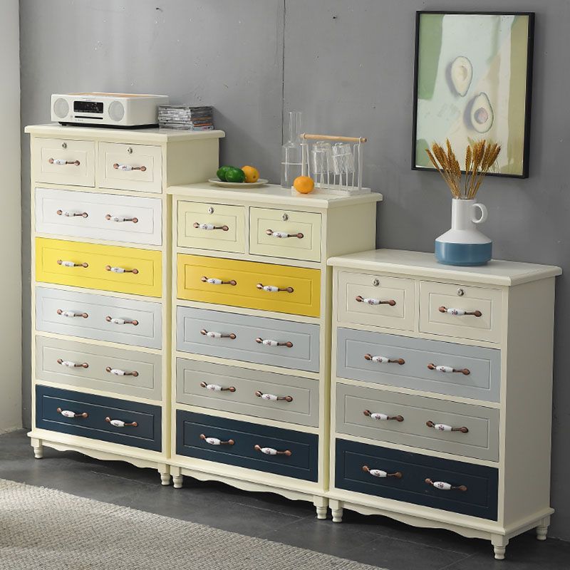 Glam Chest Bedroom Solid Wood Storage Chest in White with Drawers Clearhalo 'Bedroom Furniture' 'Dressers & Chests' 'dressers_chests' 'furn' 'furn_dressers_chests' 'Furniture' 1200x1200_f7eadeae-9bfb-43d5-bf5c-eebac2868c57