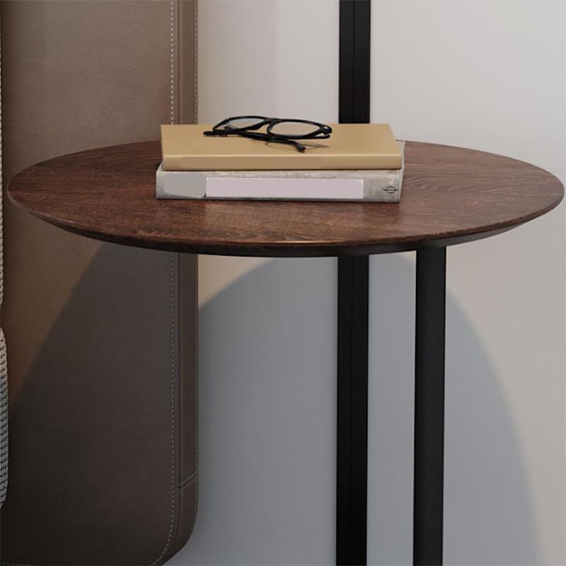 Modern Round Stone Pedestal Sofa Side Accent Table - Dia 19.69" Clearhalo 'Coffee & Accent Tables' 'End & Side Tables' 'end_side_tables' 'furn' 'furn_end_side_tables' 'Furniture' 'Living Room Furniture' 1200x1200_f7ecc3a1-2947-448b-92a3-ec34d9f94b76
