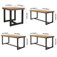 Industrial Dining Table Pine Solid Wood Table with Trestle Base for Dining Room Clearhalo ' dining_table' 'Dining Tables & Seating' 'Dining Tables' 'furn' 'furn_dining_table' 'Furniture' 'furniture_dining_table' 'Kitchen & Dining Furniture' 'kitchen&dining_furn' 'kitchen' 'kitchen_dining_table' 1200x1200_f7ed5e2e-db85-4f8d-8de1-2ac0627731b8
