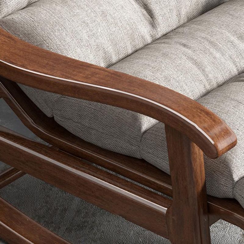 Mid Century Modern Sofa Rocking Chair Indoor Wooden Rocking Chair with Cushion Clearhalo 'Chairs & Seating' 'furn' 'furn_rocking_chairs' 'Furniture' 'Living Room Furniture' 'Rocking Chairs' 'rocking_chairs' 1200x1200_f7edb5f8-79ac-4de3-98ec-23ec9d4638c0