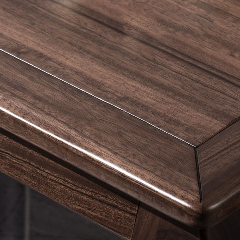 伝統的な1/2/7ピース家具茶色にセットされた堅実な木材長方形のダイニングテーブル