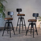 Industrial Adjustable Height Footrest Iron Bar Stool 27.55" Kitchen Stool with Black Legs Clearhalo 'Bar Furniture' 'Bar Stools' 'bar_stools' 'furn' 'furn_bar_stools' 'furniture_bar_stools' 'Kitchen & Dining Furniture' 'kitchen&dining_furn' 'kitchen' 'kitchen_furn' Furniture' 1200x1200_f7f1eb83-bf6b-4789-a285-c18267f68946
