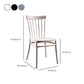 Glam Indoor-Outdoor Dining Side Chair Plastic Stacking Side Chair