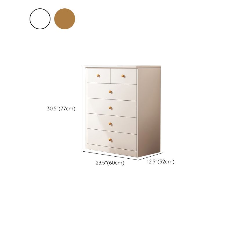 Standard Storage Cabinet Rectangle Modern Side Cabinet with Drawers