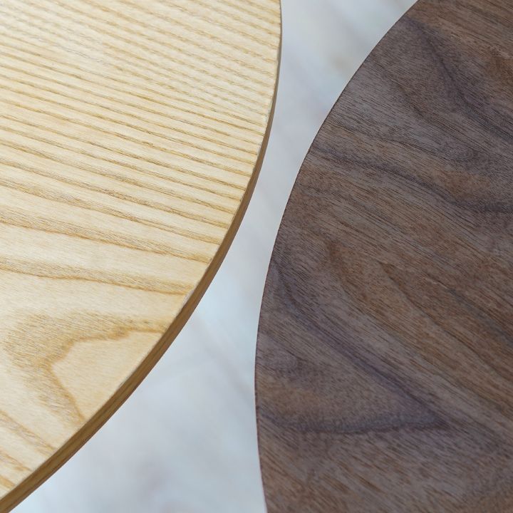 Metal Contemporary Round Dining Table Wood Top Dining Table with Pedestal Base Clearhalo ' dining_table' 'Dining Tables & Seating' 'Dining Tables' 'Furniture' 'furniture_dining_table' 'Kitchen & Dining Furniture' 'kitchen&dining_furn' 'kitchen' 'kitchen_dining_table' 1200x1200_f7f84368-a7e3-4542-96c4-2c80a8ede782