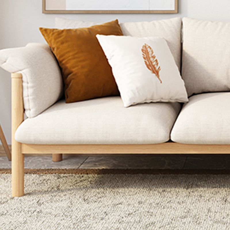 Contemporary Square Arm Standard Sofa with Bolster Pillows for Living Room, Apartment Clearhalo 'furn' 'furn_sofas' 'Furniture' 'furniture_sofas' 'kitchen' 'kitchen_sofas' 'Living Room Furniture' 'Sofa' 'sofas' 1200x1200_f7f9f5b4-6e5e-4883-928e-d9a7740738e0