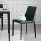 Metal Indoor Upholstered Side Chair Matte Finish Faux Leather Solid Back Dining Chair Clearhalo 'Dining Chairs' 'Dining Tables & Seating' 'dining_chair' 'furn' 'furn_dining_chair' 'Furniture' 'Kitchen & Dining Furniture' 1200x1200_f7fd1de9-c6a5-45f9-8dc8-c726b8cde506