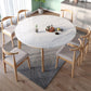 Modern Sintered Stone Dining Room Set with Round Table and Wooden Base Dining Table Furniture Clearhalo 'Dining Room Sets' 'Dining Tables & Seating' 'dining_room_set' 'furn' 'furn_dining_room_set' 'Furniture' 'furniture_dining_room_set' 'Kitchen & Dining Furniture' 'kitchen&dining_furn' 'kitchen' 1200x1200_f7fd2b5f-3ba0-461f-9a61-54b31ea2939c