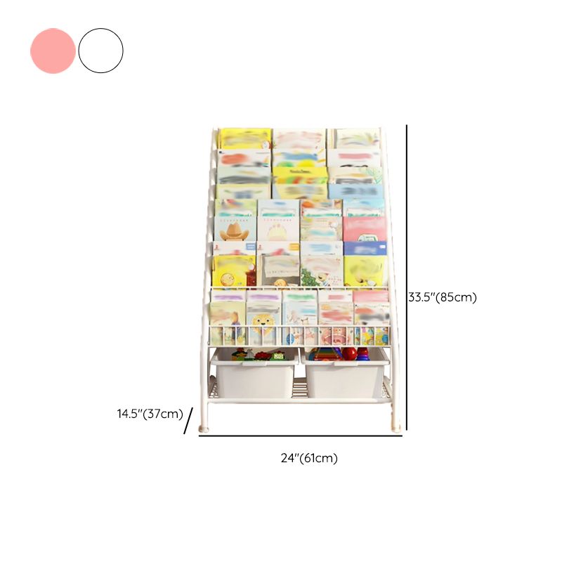 Scaffali scandinavi di libreria standard chiuse in metallo incluso la libreria