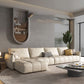 32"H Mid-Century Modern Sectional Sofa Leather Stain-Resistant Sleeper Sectional Clearhalo 'furn' 'furn_sectionals' 'Furniture' 'Living Room Furniture' 'Sectionals' 1200x1200_f7fdf225-a8be-44f0-8786-35d0a8678766