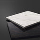 Table basse rectangulaire en ardoise avec tiroirs de rangement